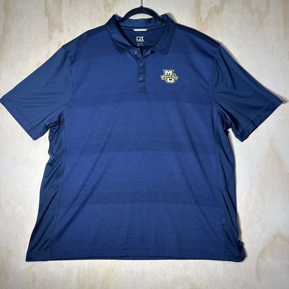 Cutter & Buck Marquette University Men’s Polo Shirt Size XXL